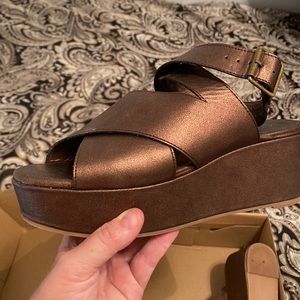 Coconuts by Matisse Flyaway wedge sandals. Worn less than 5 times.